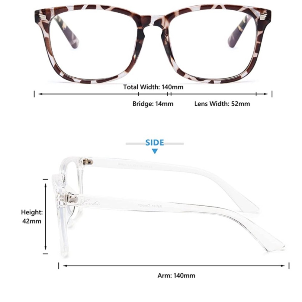 Blue light blocking glasses set of 2 - Picture 3 of 6